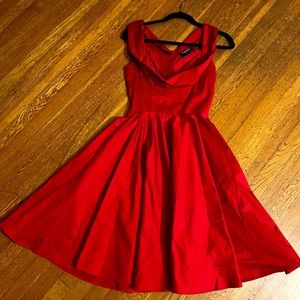 Trashy Diva Red Honey pin up dress
